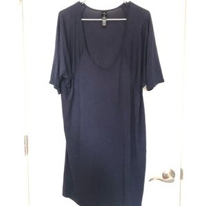 GUC XL Agnes & Dora tunic top in Navy